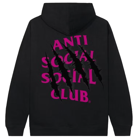 Anti Social Social Club "Beast Claws - Pink" Hoodie
