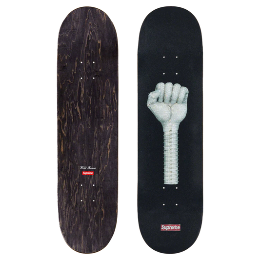 Supreme x Hardies "Fist - Black" Skateboard