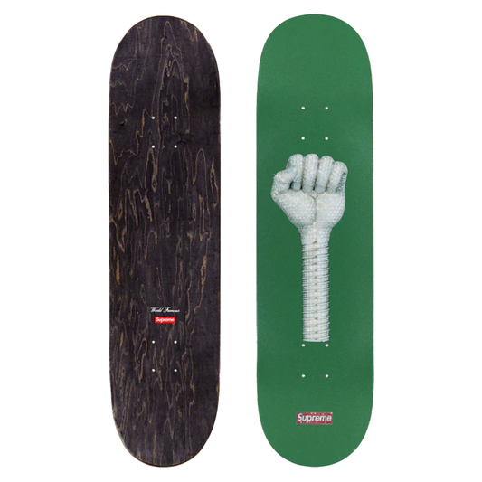 Supreme x Hardies "Fist - Green" Skateboard