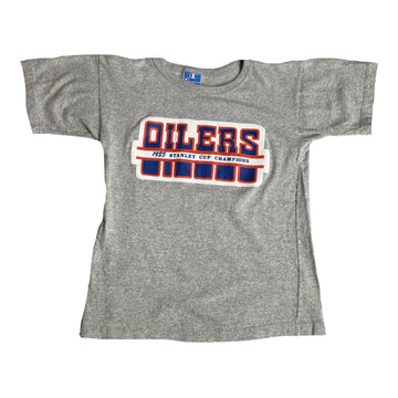 Vintage Oilers "1985 Stanley Cup Champions" Tee - S