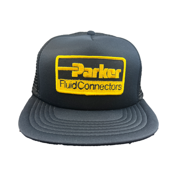 Vintage Parker Fluid Connectors Trucker Hat
