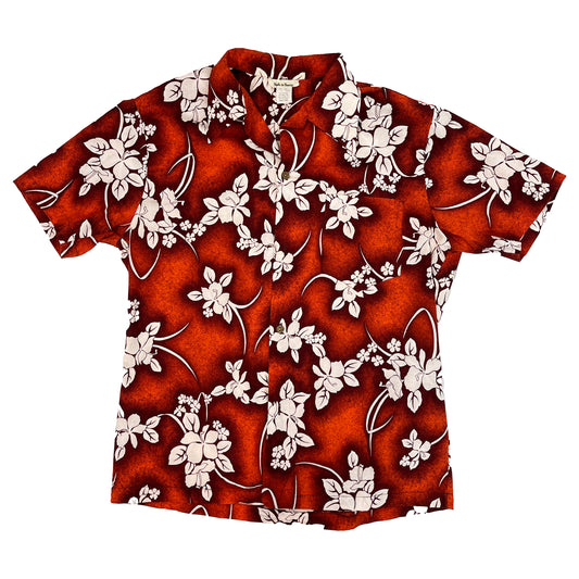Vintage Hawaiian Button Up Shirt - L