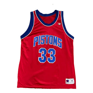 Vintage Detroit Pistons "Hill" Champion Jersey - 48